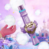 Electric Princess Wand Colorful Smoke Bubble Stick