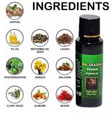 Da Zegra Oil  Powerful Men’s Stamina Booster